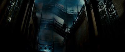 Still from Blade Runner (1982) that has been tagged with: stairs