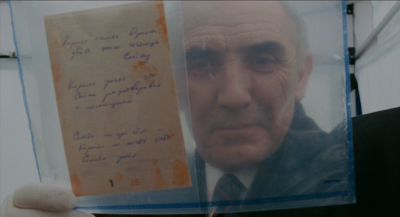 Still from Eastern Promises (2007) that has been tagged with: handwriting