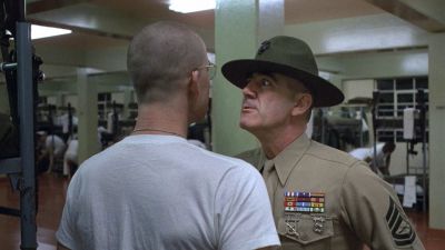 Still from Full Metal Jacket (1987) that has been tagged with: military