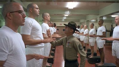 Still from Full Metal Jacket (1987) that has been tagged with: military