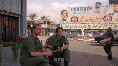 Still from Full Metal Jacket (1987) that has been tagged with: drinking