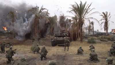 Still from Full Metal Jacket (1987) that has been tagged with: explosion