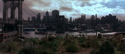 Still from Gangs of New York (2002) that has been tagged with: establishing shot