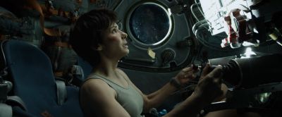 Still from Gravity (2013) that has been tagged with: spaceship interior