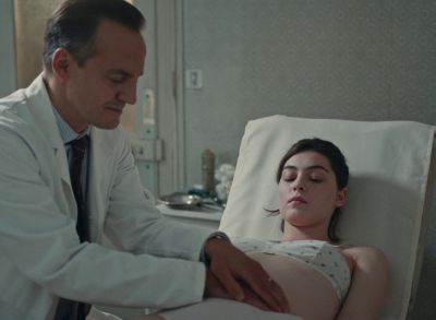 Still from Happening (2021) that has been tagged with: hospital