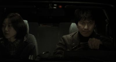 Still from Memories of Murder (2003) that has been tagged with: two-shot