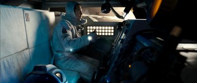 Still from Moon (2009) that has been tagged with: spaceship interior