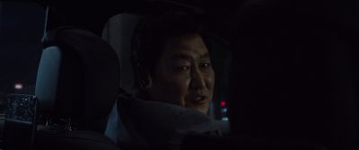 Still from Parasite (2019) that has been tagged with: driving