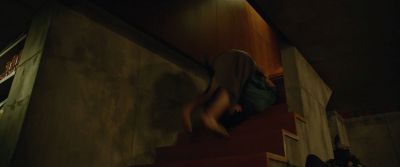 Still from Parasite (2019) that has been tagged with: falling
