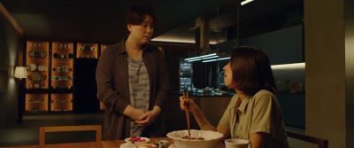 Still from Parasite (2019) that has been tagged with: dining room