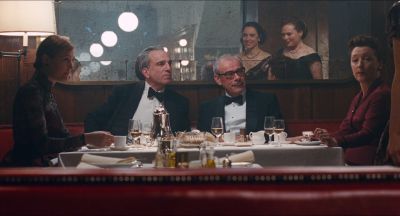 Still from Phantom Thread (2017) that has been tagged with: dinner
