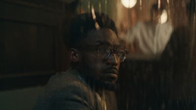 Still from Commercial: SquareSpace — "Storyteller" that has been tagged with: glasses