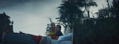 Still from Commercial: McDonald's — "The Bed" that has been tagged with: water
