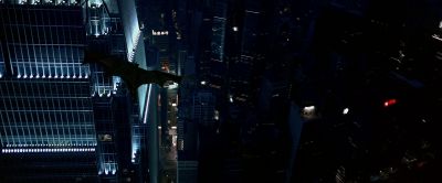 Still from The Dark Knight (2008) that has been tagged with: skyscraper