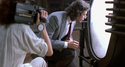 Still from The Fly (1986) that has been tagged with: camera