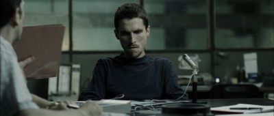 Still from The Machinist (2004) that has been tagged with: desk