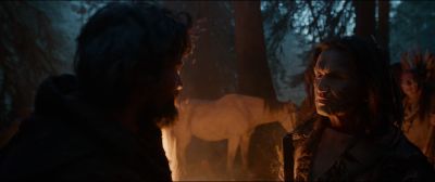 Still from The Revenant (2015) that has been tagged with: campfire