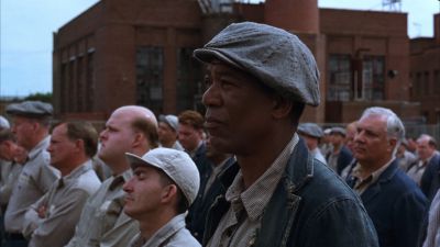 Still from The Shawshank Redemption (1994) that has been tagged with: audience