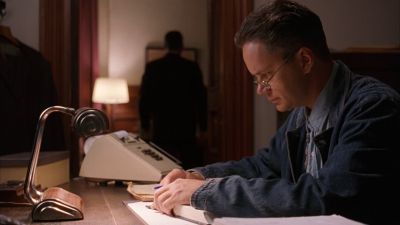 Still from The Shawshank Redemption (1994) that has been tagged with: desk