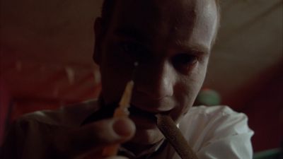 Still from Trainspotting (1996) that has been tagged with: drugs