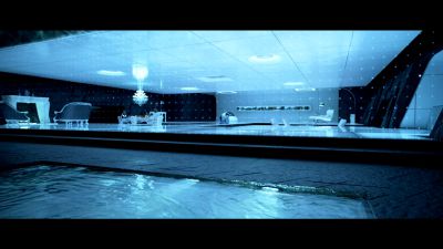 Still from TRON: Legacy (2010) that has been tagged with: swimming pool