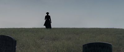 Still from True Grit (2007) that has been tagged with: silhouette