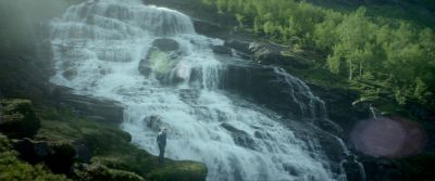 Still from Ex Machina (2014) that has been tagged with: waterfall