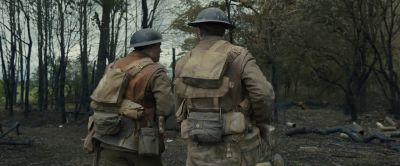Still from 1917 (2019) that has been tagged with: soldier & forest