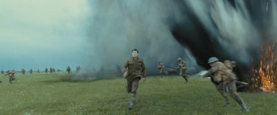Still from 1917 (2019) that has been tagged with: explosion & military