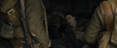 Still from 1917 (2019) that has been tagged with: army & over-the-shoulder