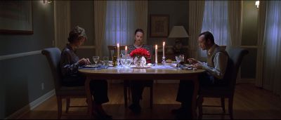 Still from American Beauty (1999) that has been tagged with: dinner & candles