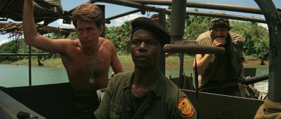 Still from Apocalypse Now (1979) that has been tagged with: exterior & war zone