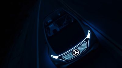Still from Commercial: Mercedes x Highsnobiety — "Dawn" that has been tagged with: exterior & road