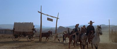 Still from For A Few Dollars More (1965) that has been tagged with: horses