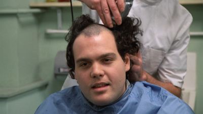 Still from Full Metal Jacket (1987) that has been tagged with: hair