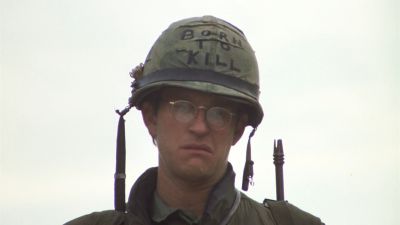 Still from Full Metal Jacket (1987) that has been tagged with: exterior & soldier