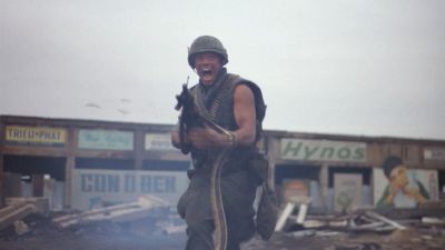 Still from Full Metal Jacket (1987) that has been tagged with: exterior & shooting