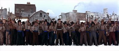 Still from Gangs of New York (2002) that has been tagged with: crowd & wide shot