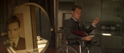 Still from Gattaca (1997) that has been tagged with: wheelchair