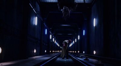 Still from Hellboy (2004) that has been tagged with: train track