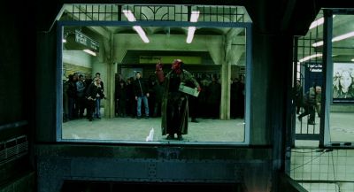 Still from Hellboy (2004) that has been tagged with: subway