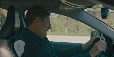 Still from Hereditary (2018) that has been tagged with: driving & profile shot & clean single