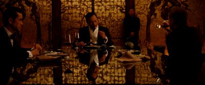 Still from Inception (2010) that has been tagged with: group-shot & drinking