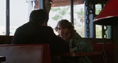 Still from Inherent Vice (2014) that has been tagged with: medium wide & restaurant
