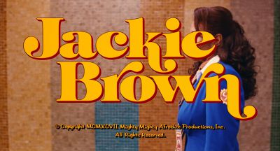 Still from Jackie Brown (1997) that has been tagged with: titles & clean single
