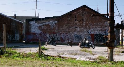 Still from Killer Joe (2011) that has been tagged with: falling
