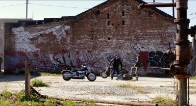 Still from Killer Joe (2011) that has been tagged with: three-shot & extreme wide