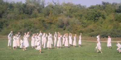 Still from Midsommar (2019) that has been tagged with: exterior & cult