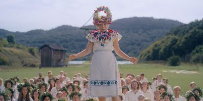 Still from Midsommar (2019) that has been tagged with: group-shot & flowers