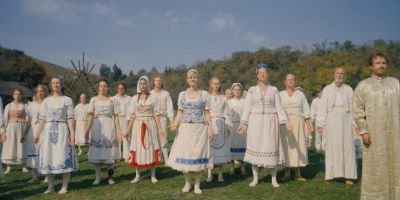 Still from Midsommar (2019) that has been tagged with: exterior & cult